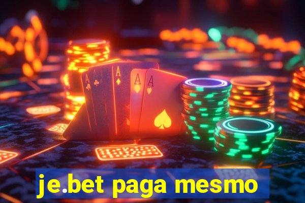 je.bet paga mesmo